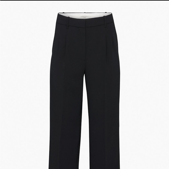 Aritzia Wilfred Effortless Pant Black Size 00 Regular Length - Picture 1 of 10